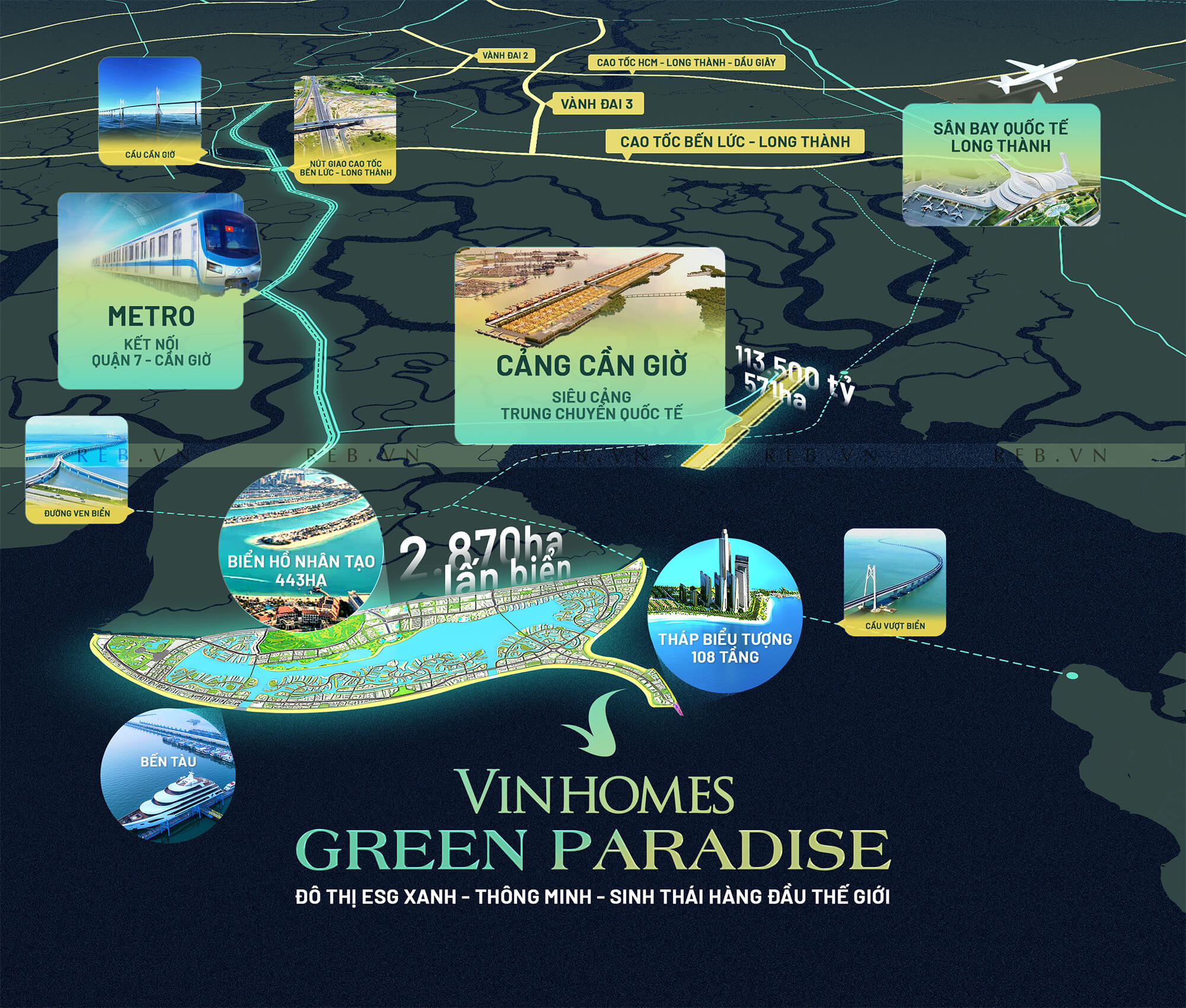 [Map] Vinhomes Green Paradise